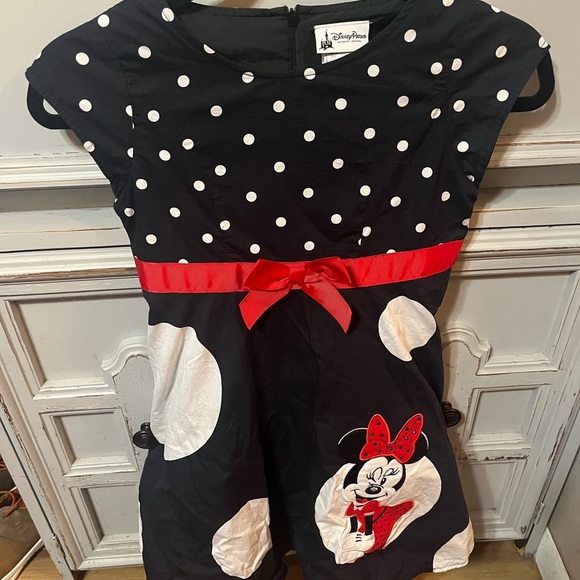 Disney Other - Disney Parks Black and White Polka Dot Dress